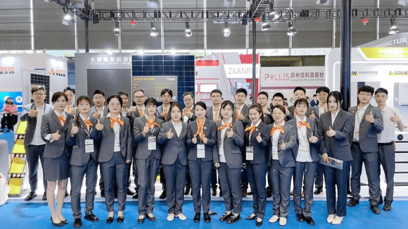 ظهر Osda في مؤتمر ومعرض SNEC الدولي السادس عشر للطاقة الشمسية الكهروضوئية والطاقة الذكية
