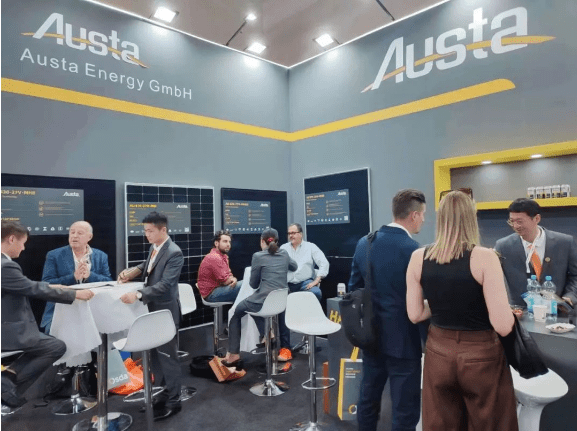تظهر Osda وعلامتها التجارية Austa في Intersolar Europe 2023