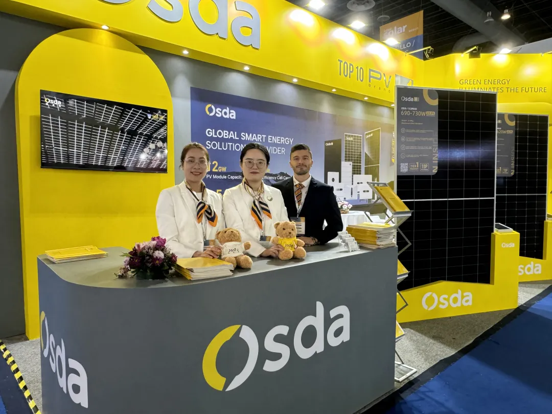 ملاحقة الضوء في المكسيك، بناء حلم خالٍ من الكربون معًا | Osda Solar في Intersolar Mexico 2024